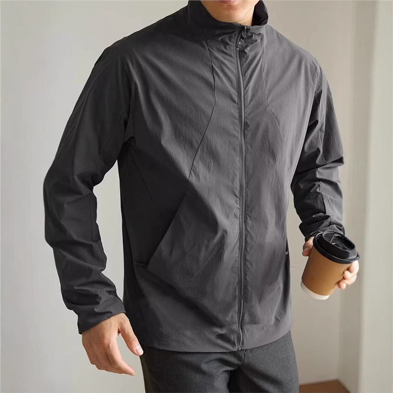Outdoor Adventure Windbreaker - Mens Adventure Ready 2026 Autumn Hiking
