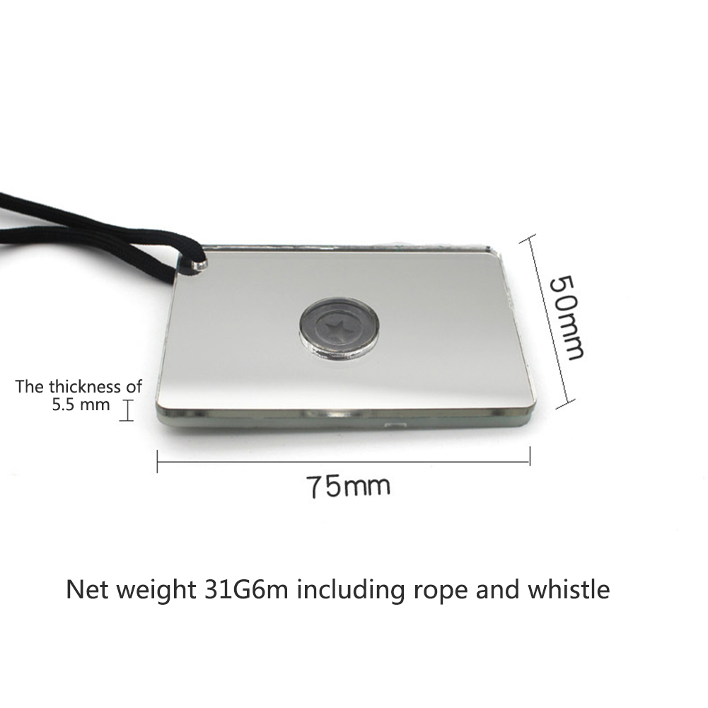 Multifunction Survival Marine  - Signal Mirror Rescue ulasan dan harga