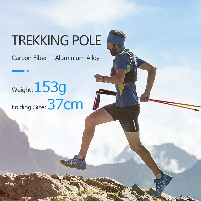 AONIJIE E4201 New E4204 Lightw - Trekking Pole Carbon ulasan dan harga