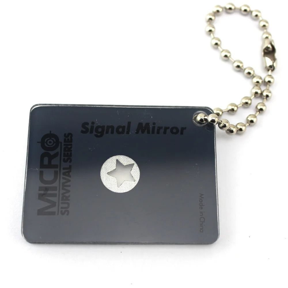 Portable Reflective Outdoor Si - Signal Mirror Rescue ulasan dan harga