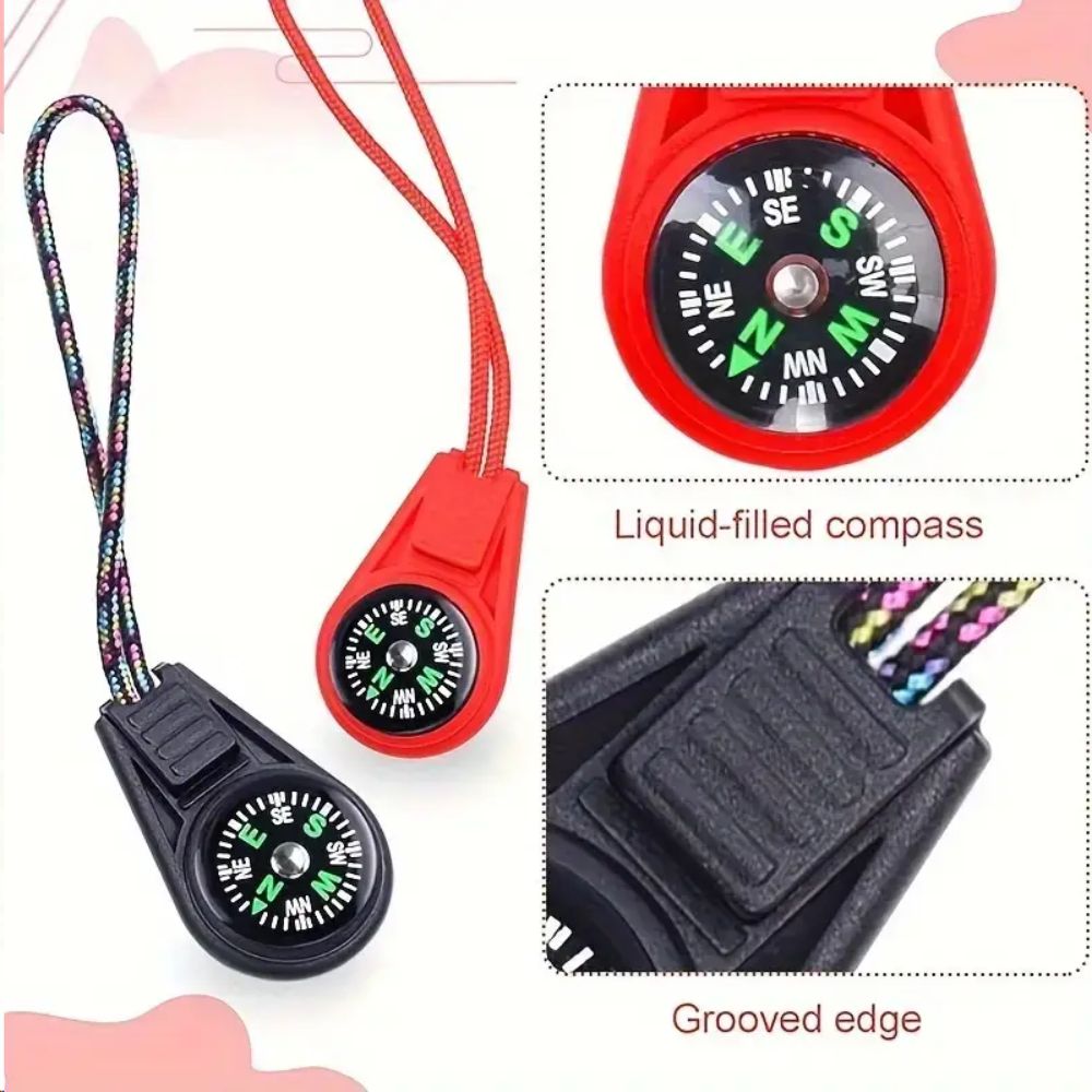 Waterproof Mini Survival Compa - Outdoor Adventure Guide ulasan dan harga