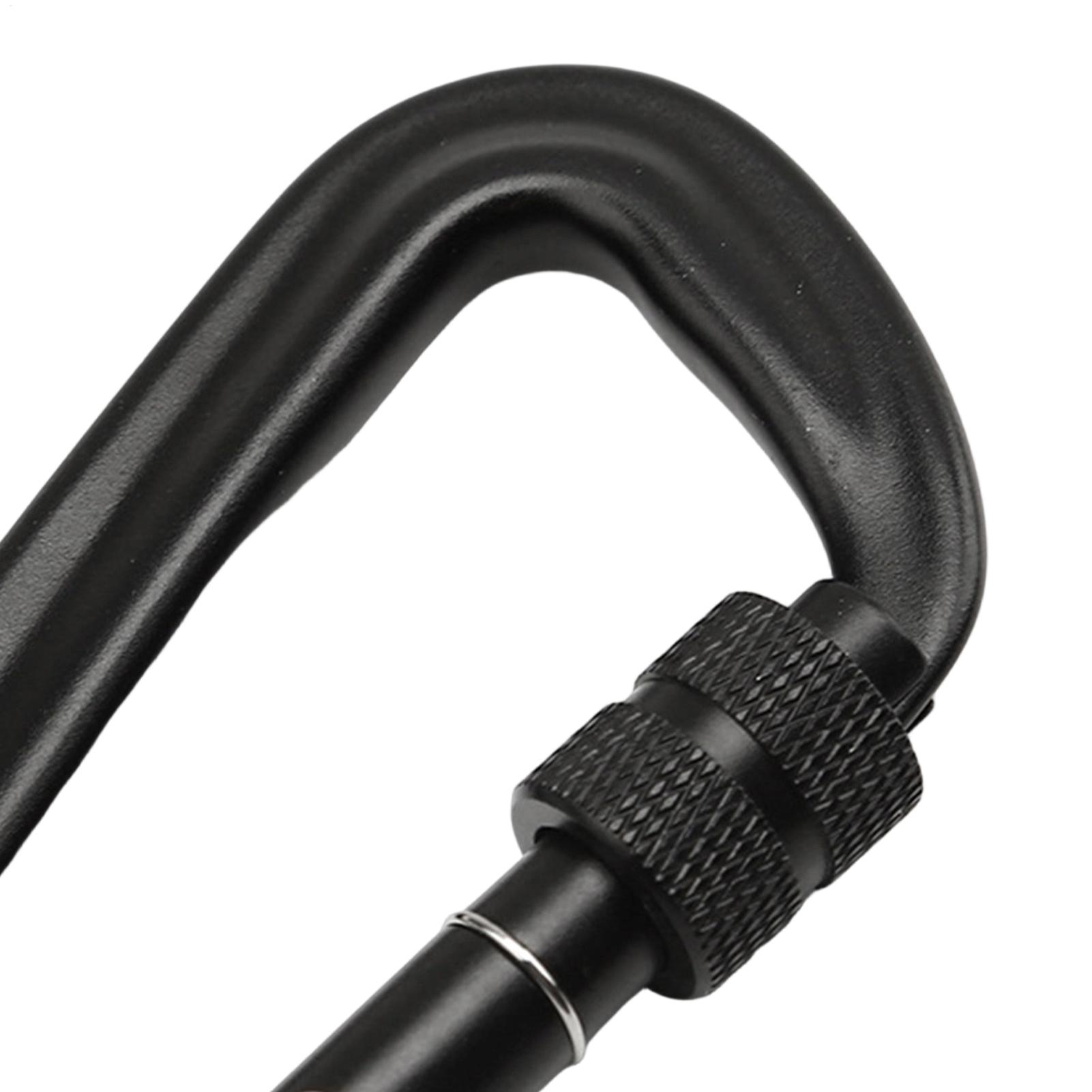 12kN Heavy Duty Locking D Ring - Carabiner Locking D ulasan dan harga