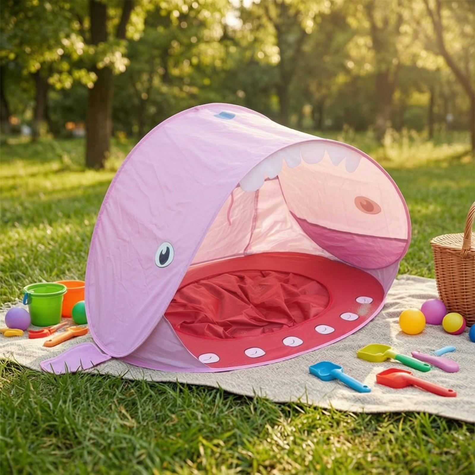 Kids Beach Pop Up Tent with Do - Outdoor Adventure Kids ulasan dan harga