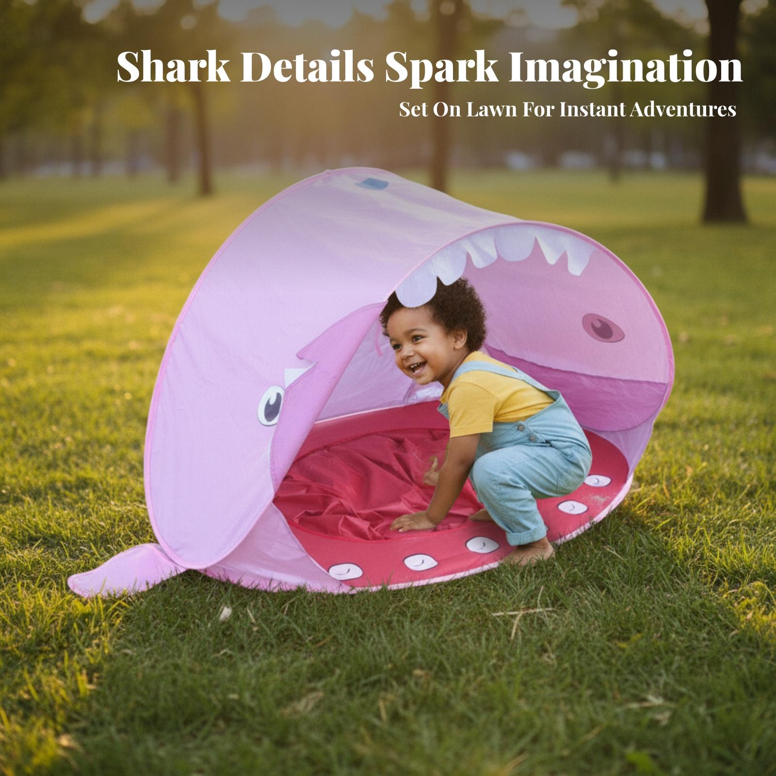 Kids Beach Pop Up Tent with Do - Outdoor Adventure Kids ulasan dan harga