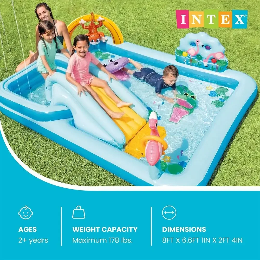 Inflatable Jungle Adventure Pl - Outdoor Adventure Kids ulasan dan harga