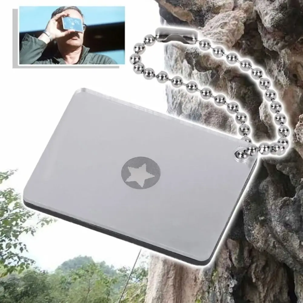 Reflective Outdoor Signal Mirr - Signal Mirror Rescue ulasan dan harga