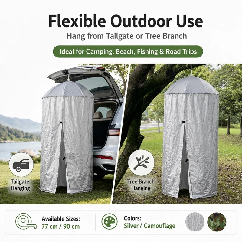 Outdoor Portable Hanging Priva - Outdoor Adventure Tent ulasan dan harga