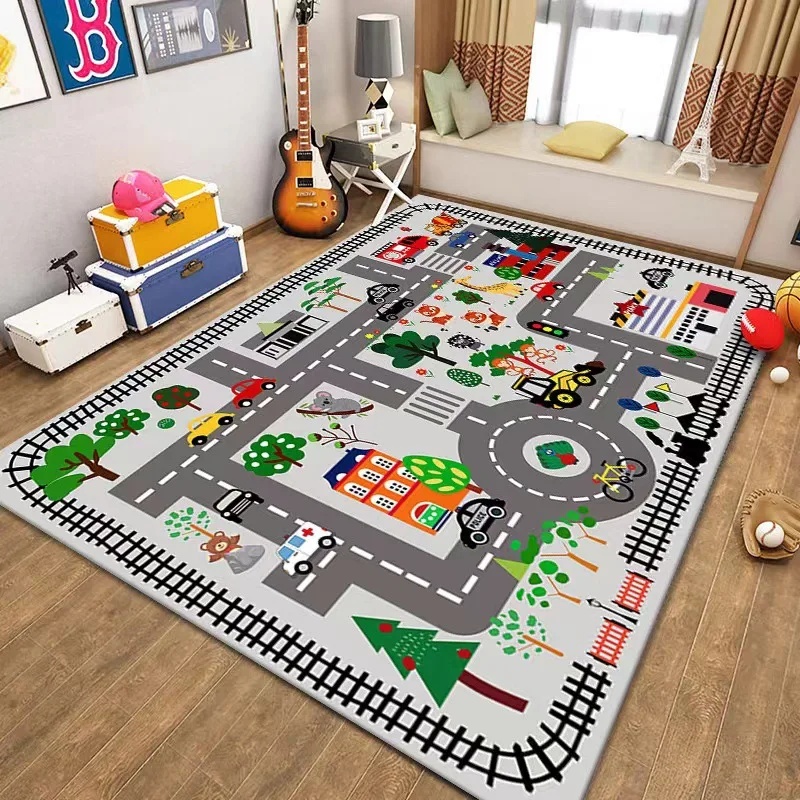 Colorful Kids City Map Play Ma - Outdoor Adventure Kids ulasan dan harga