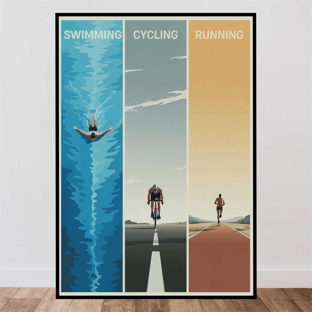 Time To Gym Poster Outdoor Wal - Outdoor Adventure Quotes ulasan dan harga