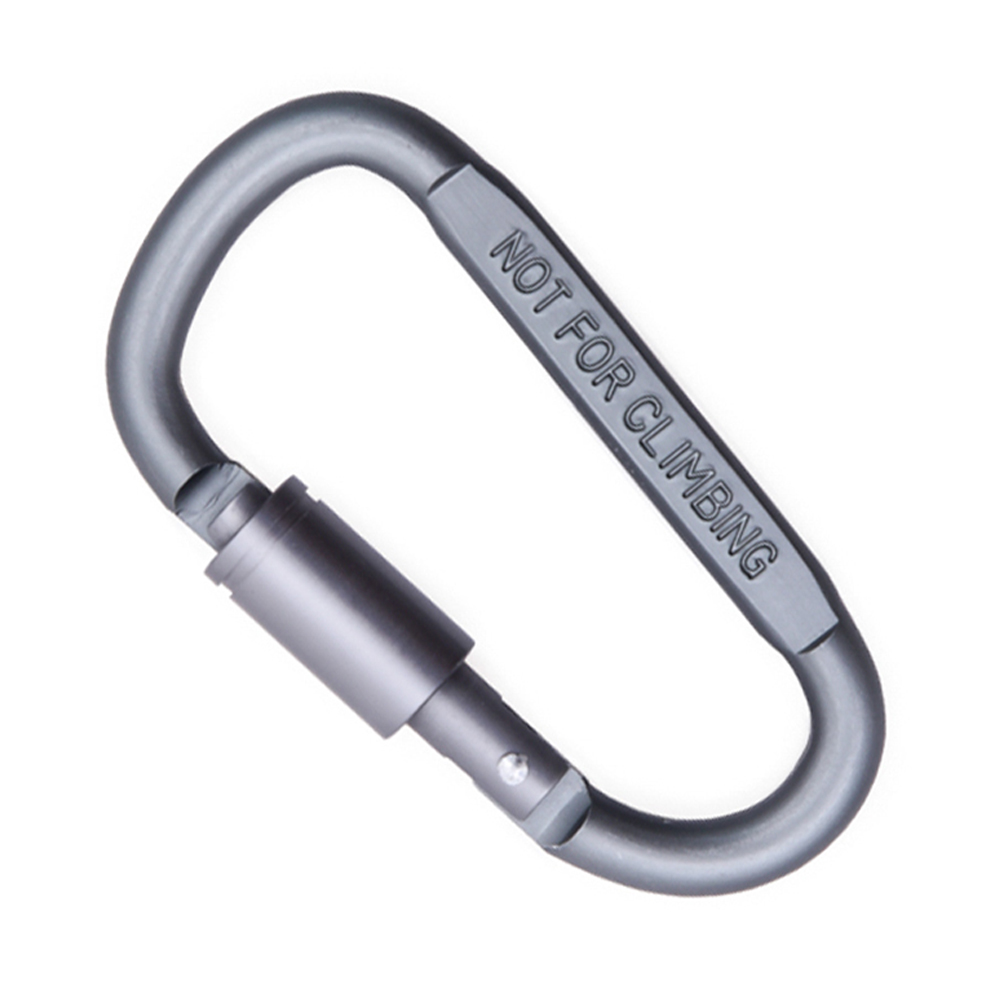 D-ring Locking Carabiner Clip  - Carabiner Locking D ulasan dan harga
