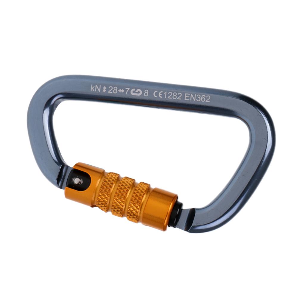 Aluminium Carabiner D Shape Lo - Carabiner Locking D ulasan dan harga