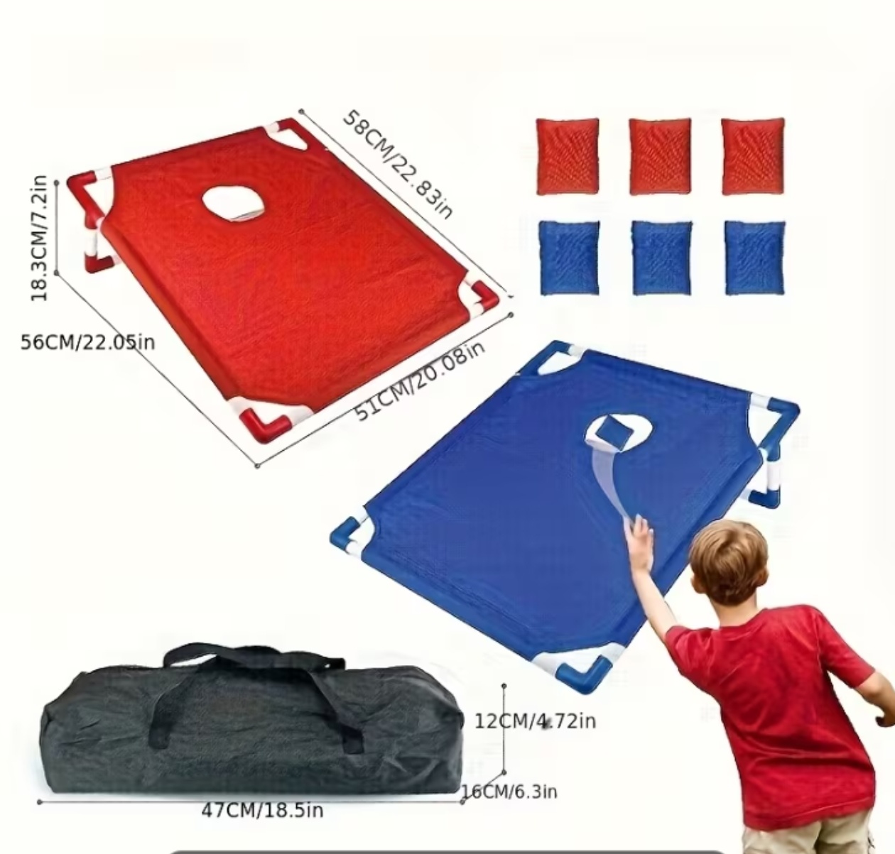 Corn Hole Game Set Includes 2  - Outdoor Adventure Kids ulasan dan harga