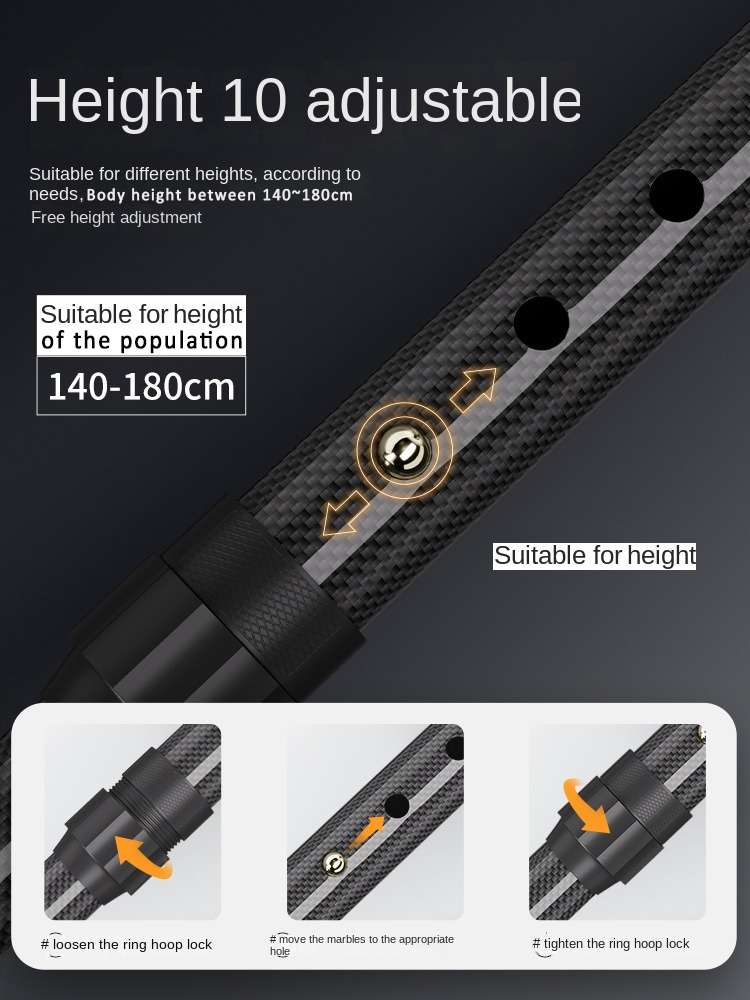 Ultra-light Carbon Fiber Teles - Trekking Pole Carbon ulasan dan harga