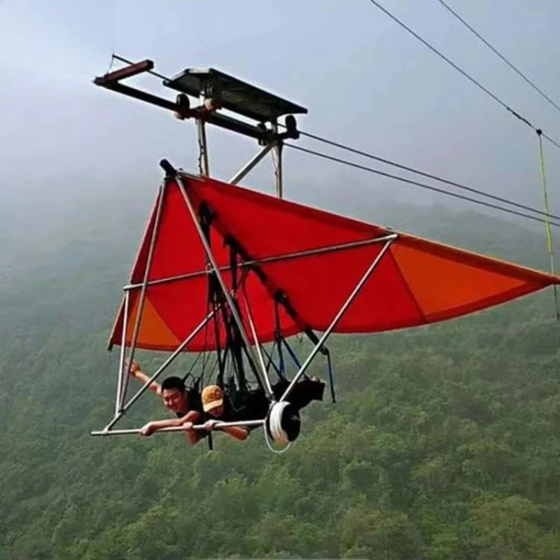 Outdoor Gliding Zipline Swingi - Outdoor Adventure Ziplines & Waterfall ulasan dan harga