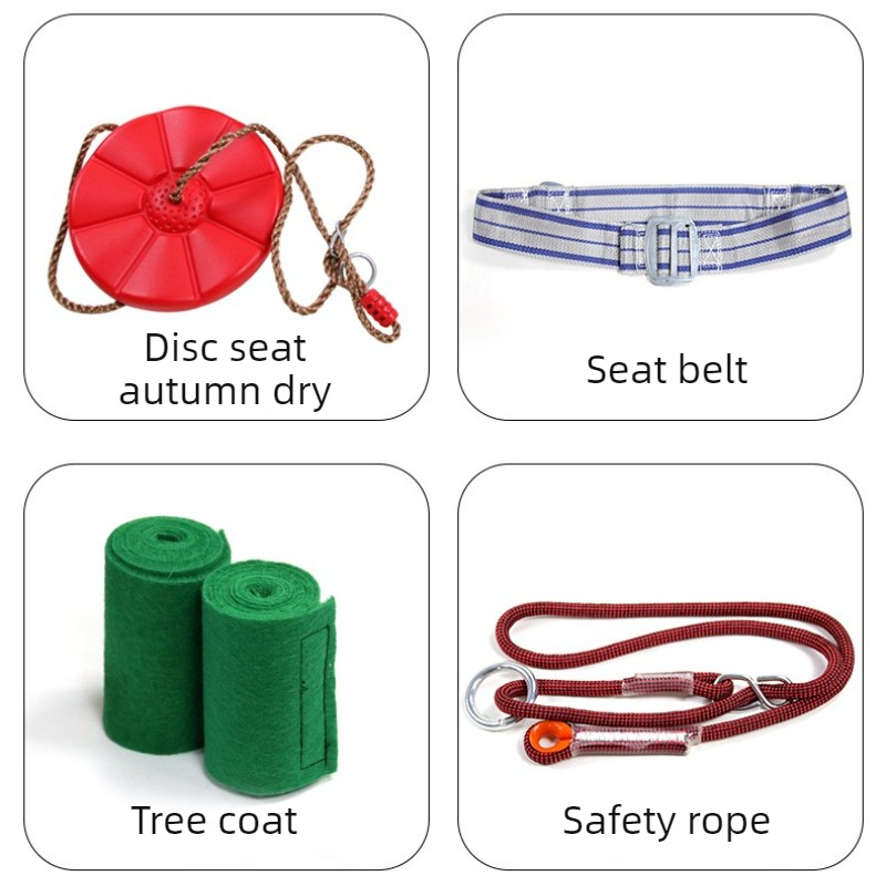 Kids Zipline Kit with Disc Swi - Outdoor Adventure Ziplines & Waterfall ulasan dan harga