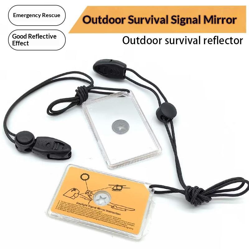 Outdoor Survival Signal Mirror - Signal Mirror Rescue ulasan dan harga