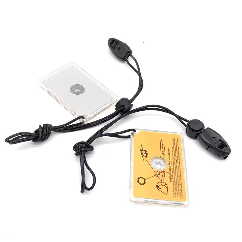 Outdoor Survival Signal Mirror - Signal Mirror Rescue ulasan dan harga