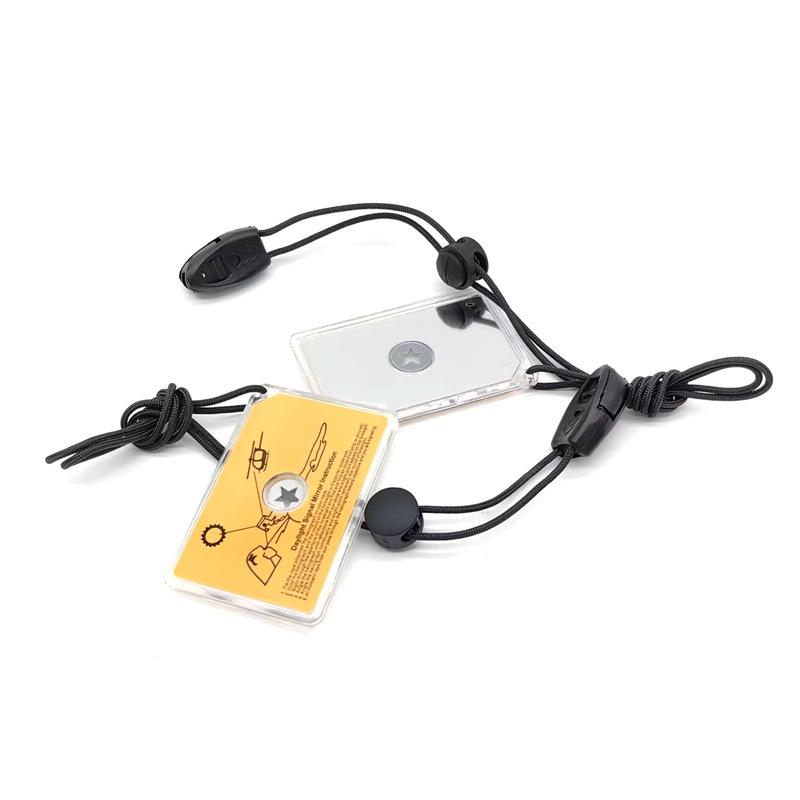 Outdoor Survival Signal Mirror - Signal Mirror Rescue ulasan dan harga