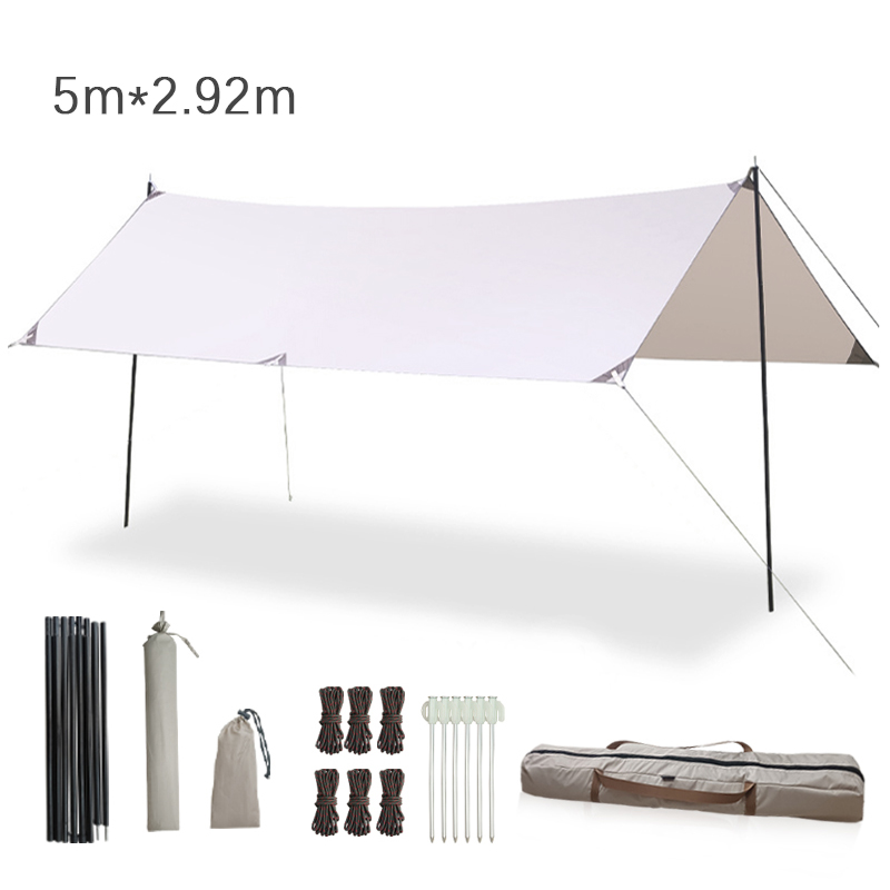400*292cm Hammock Rain Fly Cam - Hammock Rain Tarp ulasan dan harga