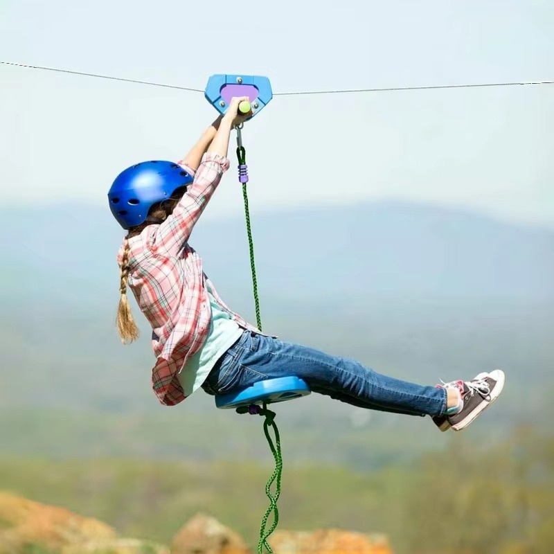 Zipline Game Set Outdoor zipli - Outdoor Adventure Ziplines & Waterfall ulasan dan harga