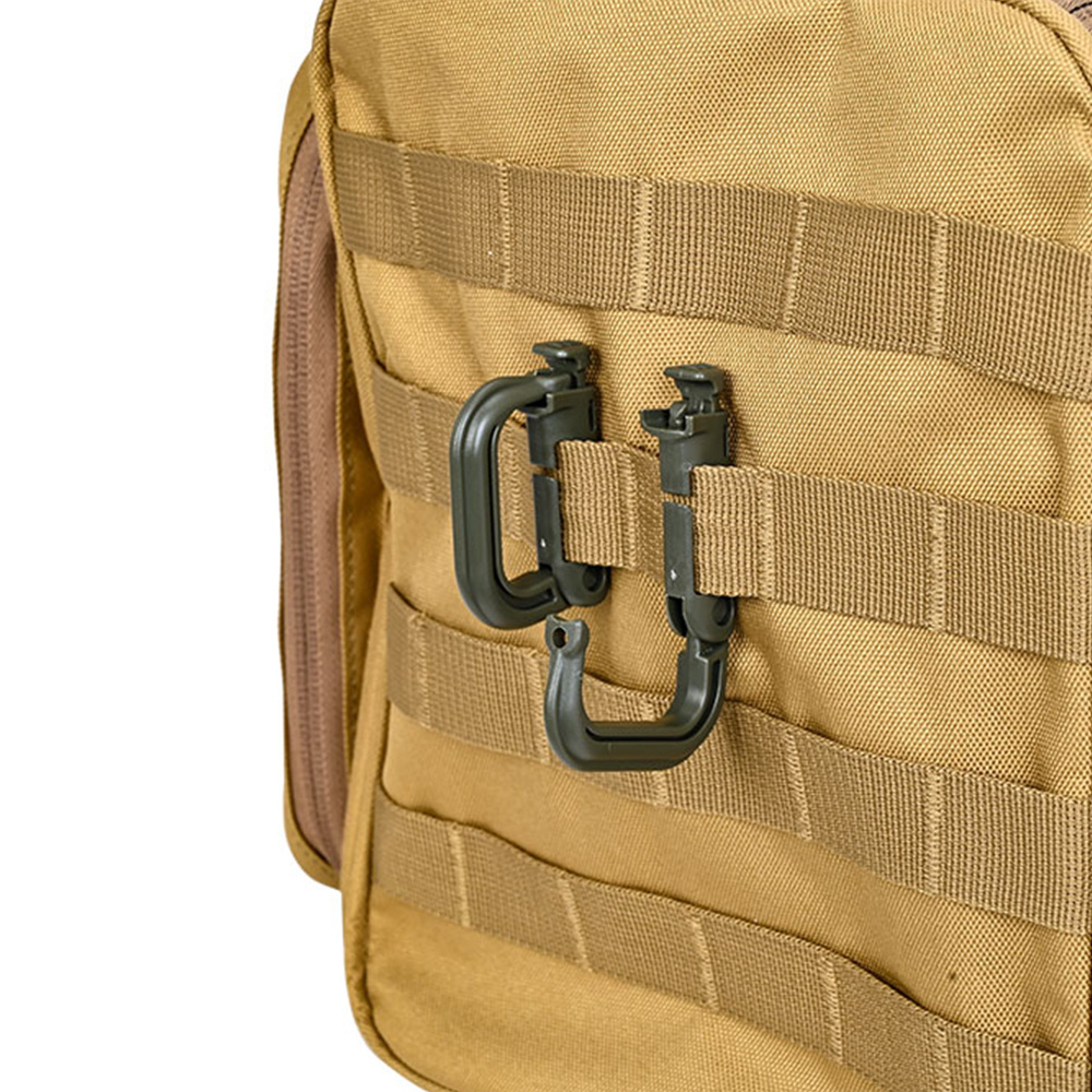 2Pcs MOLLE Carabiner Tactical  - Carabiner Locking D ulasan dan harga