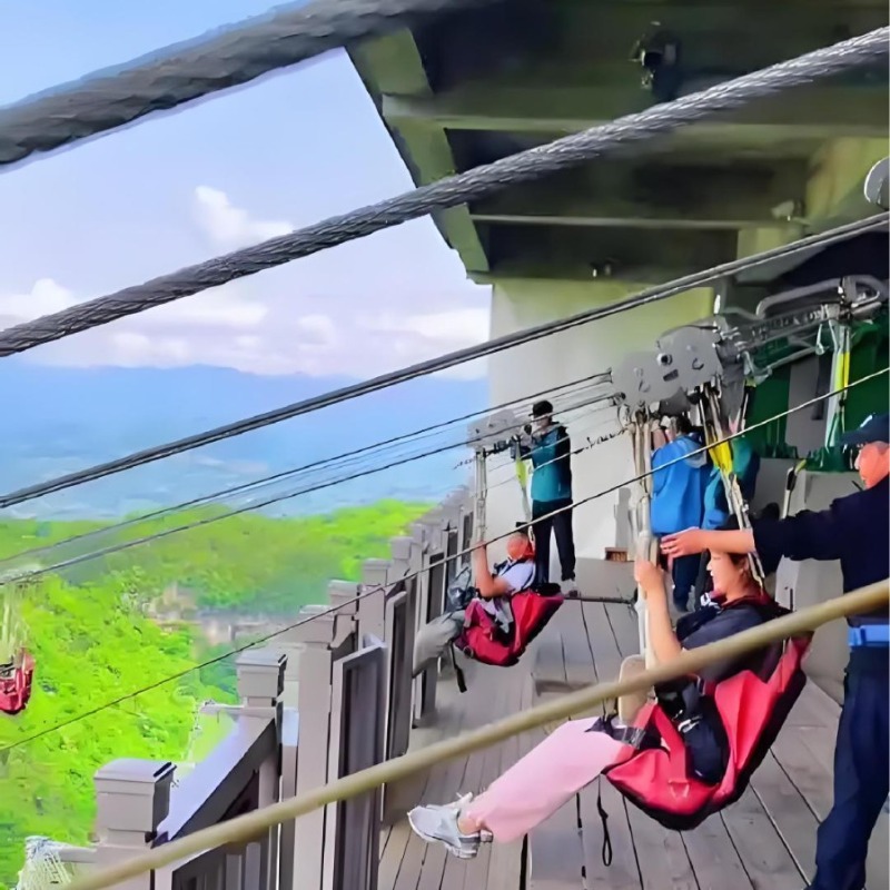 High-altitude zipline equipmen - Outdoor Adventure Ziplines & Waterfall ulasan dan harga